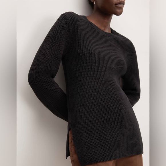 NWT Everlane The Organic Cotton Slim Crew Sweater - Picture 4 of 12